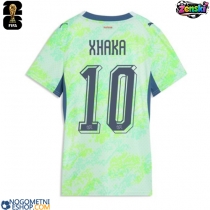 Ženski Nogometni dresi Švica Granit Xhaka #10 Gostujoči SP 2026 Kratek Rokav